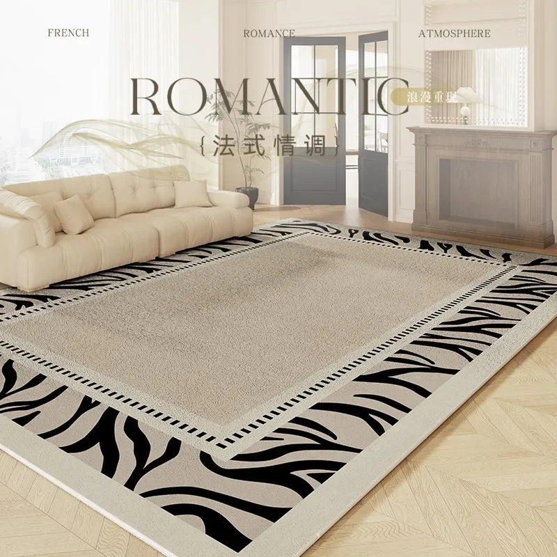 Artistic French Carpets Comfortable Easy Care Bedroom Rugs Living Room Carpet Creative Rug Alfombra