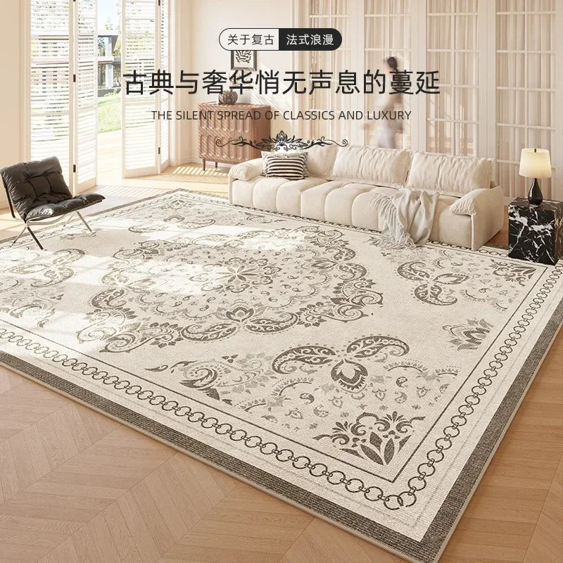 Artistic French Carpets Comfortable Easy Care Bedroom Rugs Living Room Carpet Creative Rug Alfombra