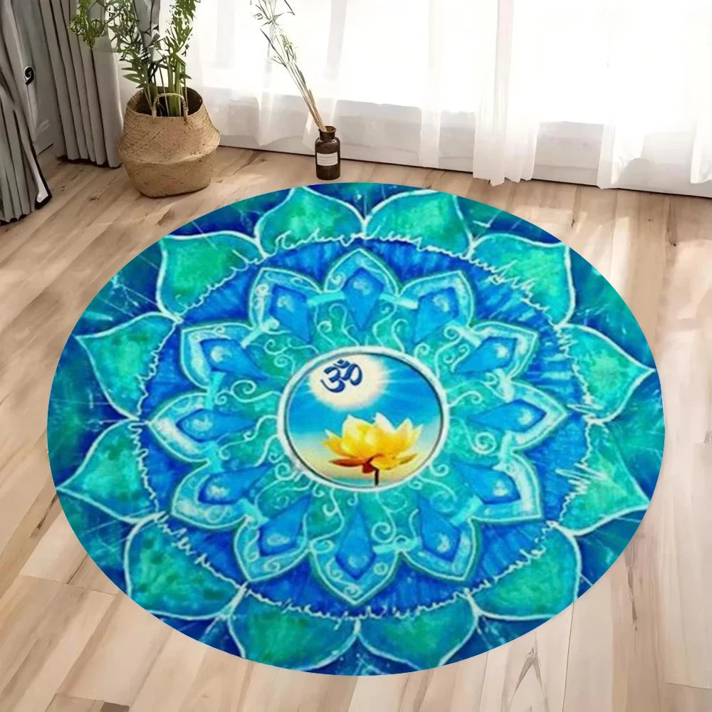 Boho Mandala Printed Carpet Kids Room Floor Mats Living Room Rugs Washable Carpet for Home Decor Mat