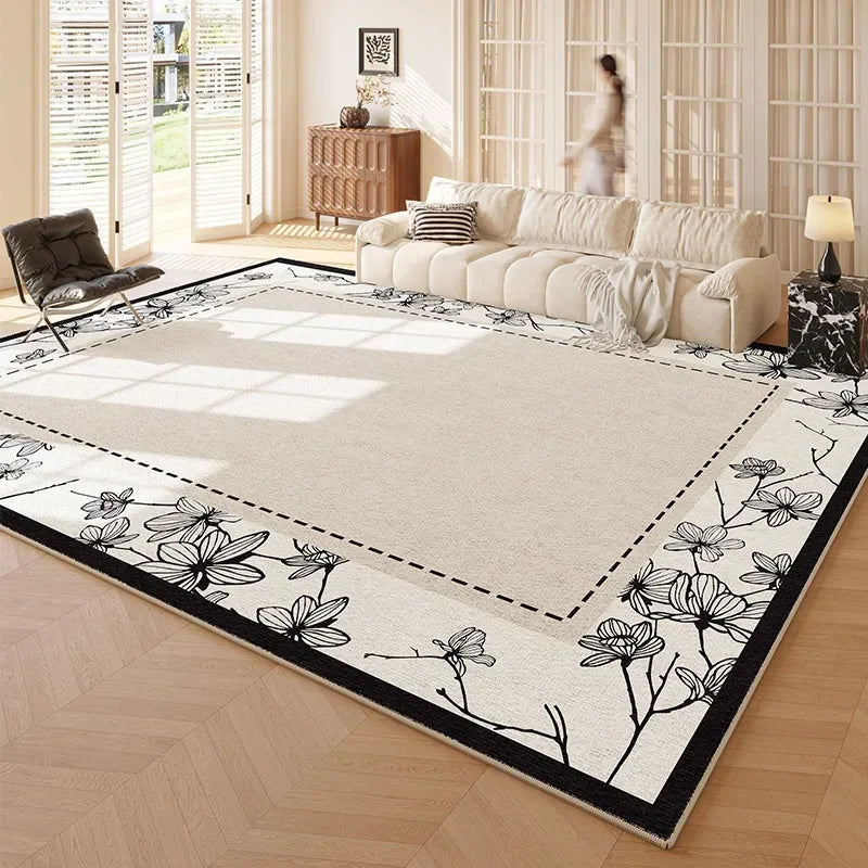 Artistic French Carpets Comfortable Easy Care Bedroom Rugs Living Room Carpet Creative Rug Alfombra
