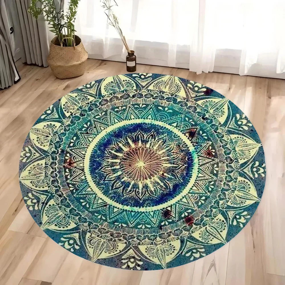 Boho Mandala Printed Carpet Kids Room Floor Mats Living Room Rugs Washable Carpet for Home Decor Mat