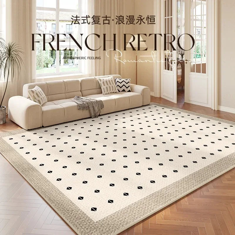 Artistic French Carpets Comfortable Easy Care Bedroom Rugs Living Room Carpet Creative Rug Alfombra