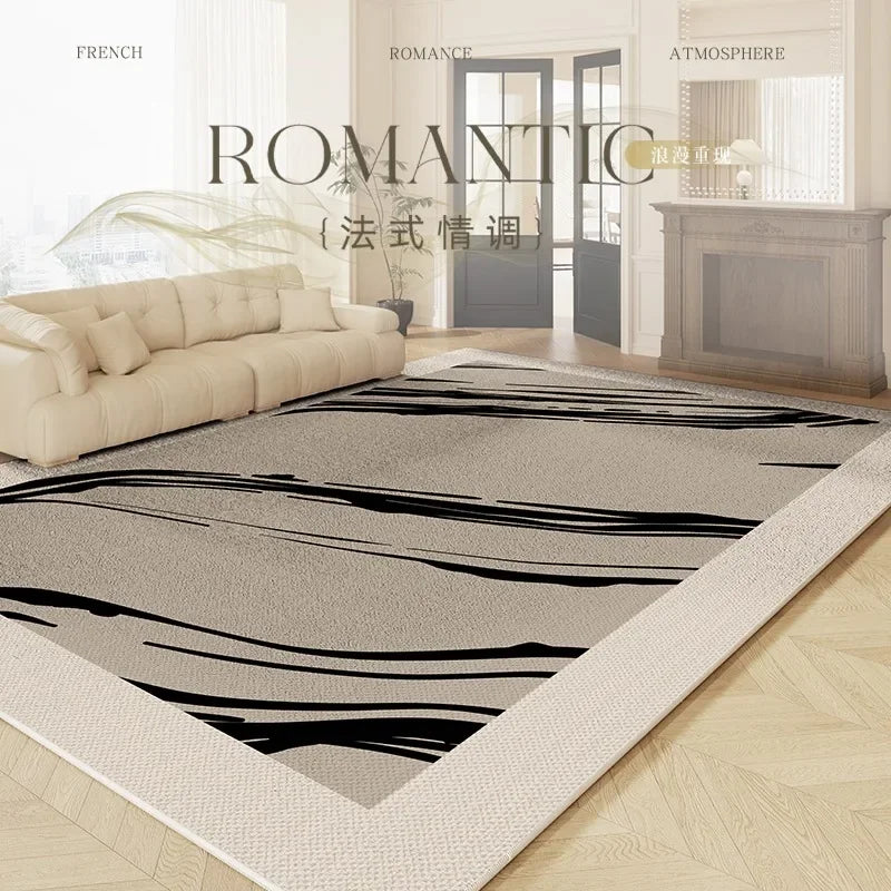 Artistic French Carpets Comfortable Easy Care Bedroom Rugs Living Room Carpet Creative Rug Alfombra