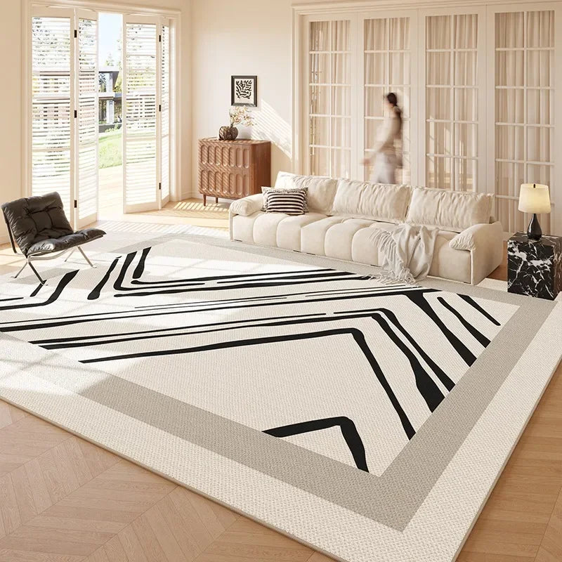Artistic French Carpets Comfortable Easy Care Bedroom Rugs Living Room Carpet Creative Rug Alfombra